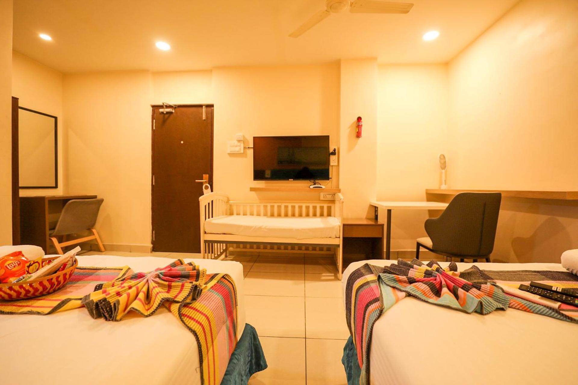 Hotel White Fields Hitec City, Haidarábád Kültér fotó