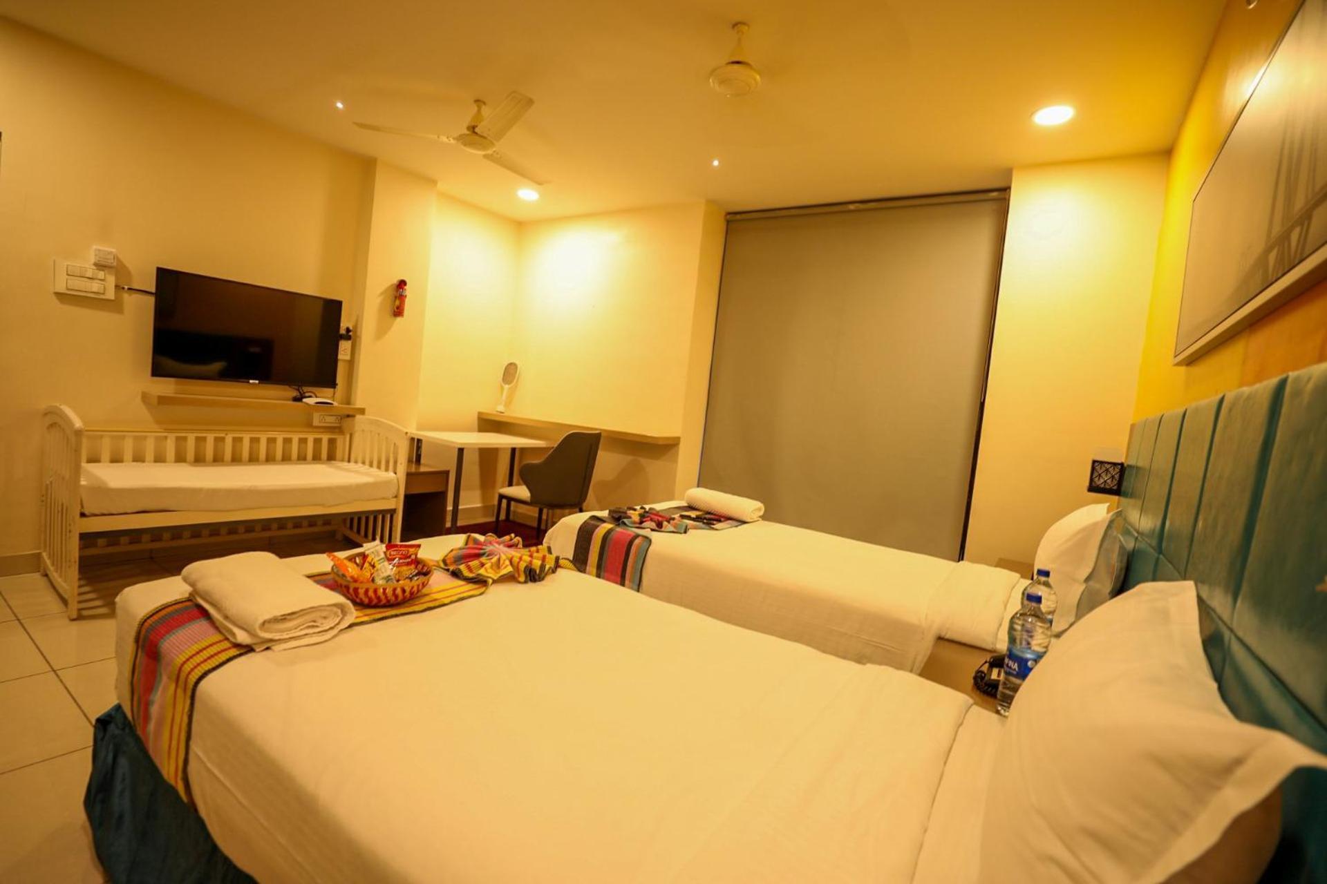 Hotel White Fields Hitec City, Haidarábád Kültér fotó
