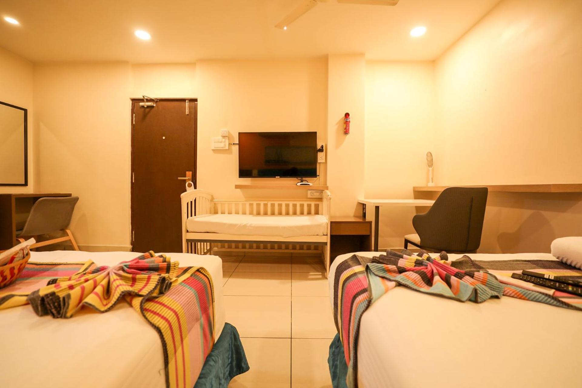 Hotel White Fields Hitec City, Haidarábád Kültér fotó